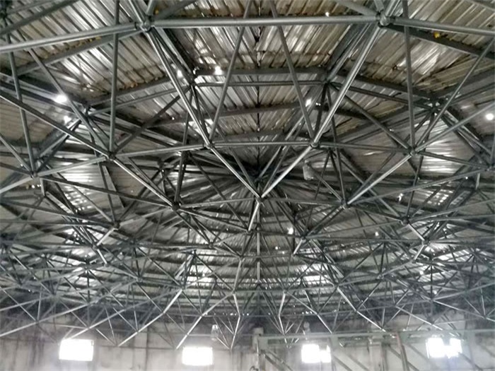 怒江洗煤厂蓄水池网架